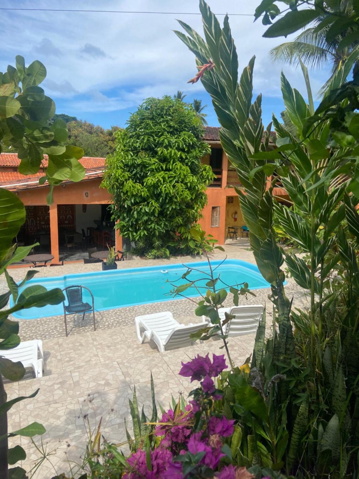 Alecrim Hostel E Pousada Velha Boipeba Kültér fotó