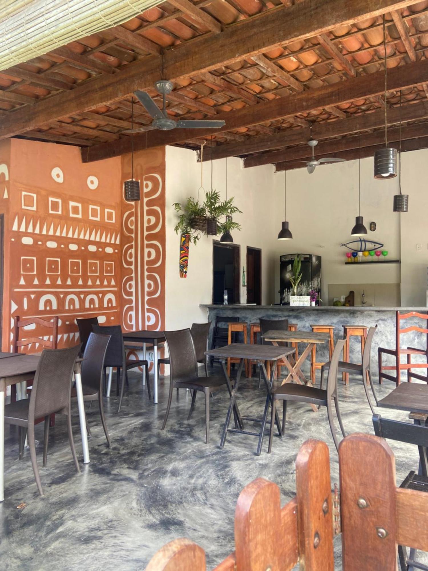 Alecrim Hostel E Pousada Velha Boipeba Kültér fotó